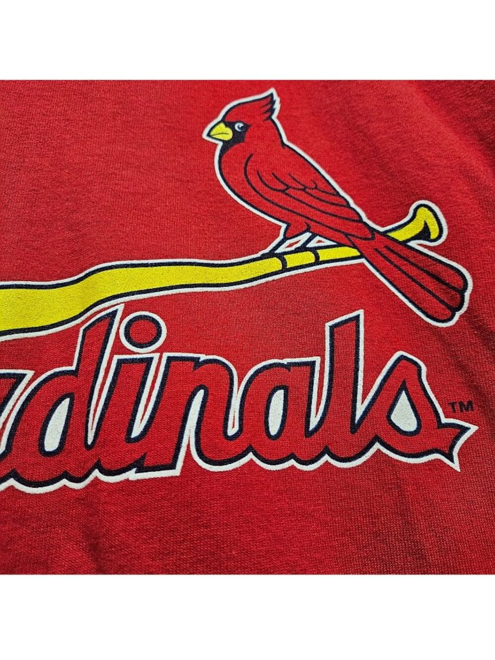 St. Louis Cardinals Kids M medium Holliday 7 tshirt sports Cotton Majestic Red - Picture 12 of 12